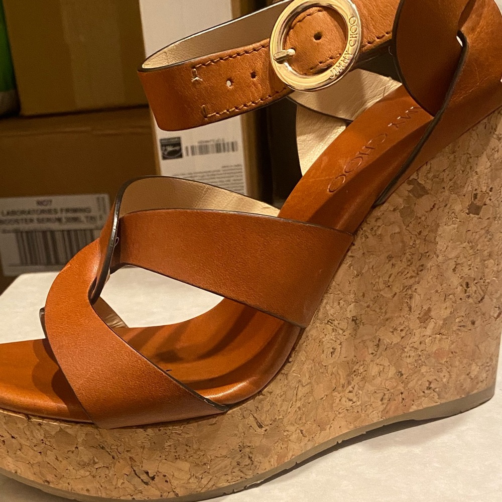 Jimmy Choo Aleili - brown, size 39.5